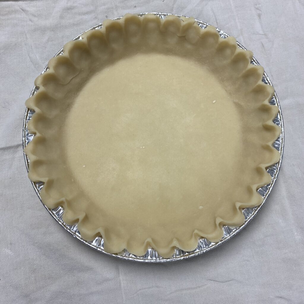 Pie Crust (9" sourdough pie crust) 