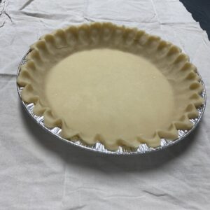 Pie Crust (9" sourdough pie crust) 